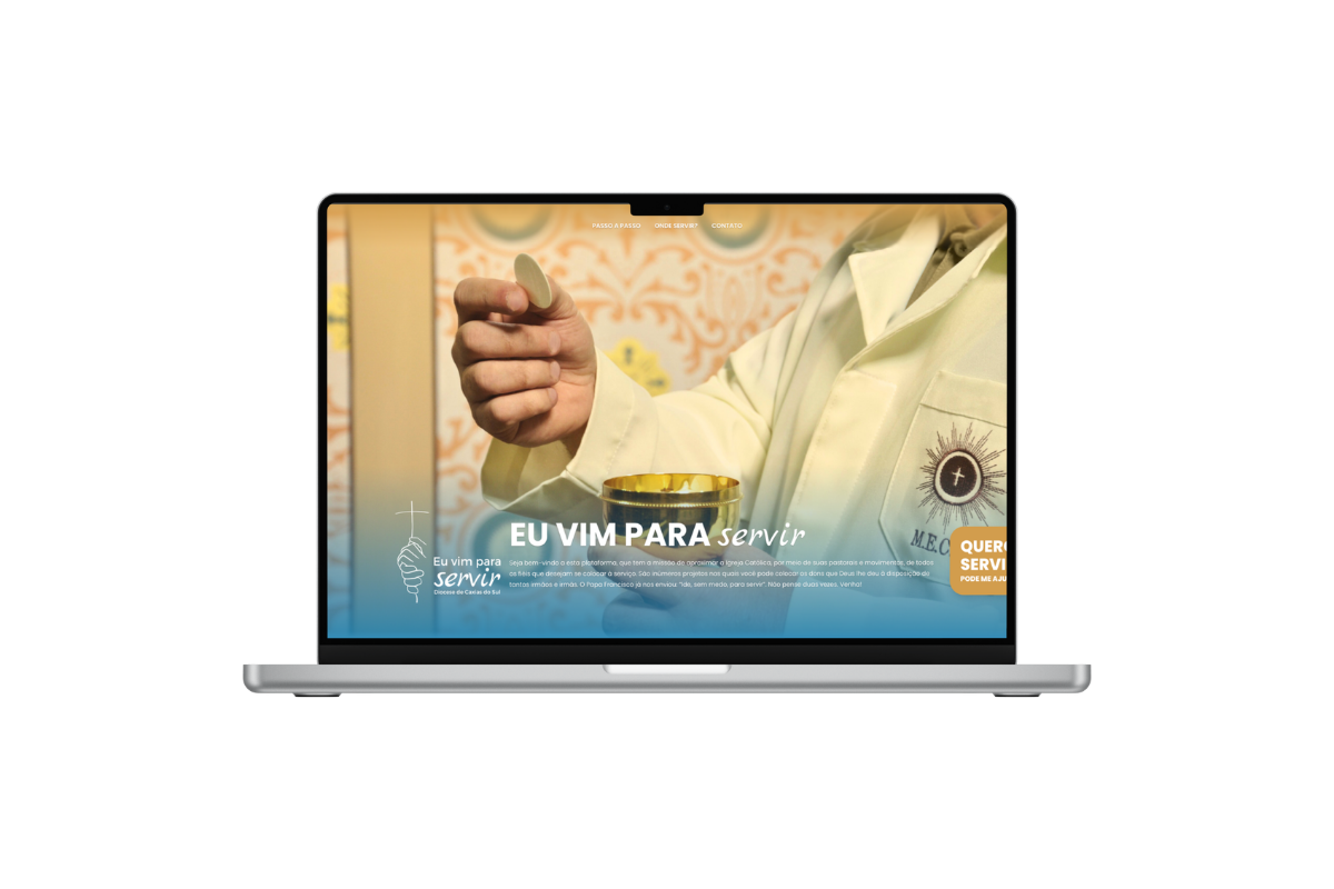 Eu vim para Servir